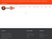 Tablet Screenshot of formatg10.com